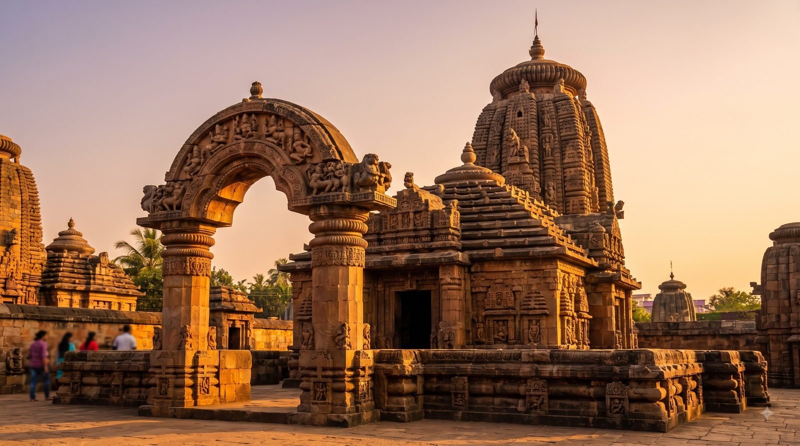 Mukteswara Temple torana gateway, Bhubaneswar